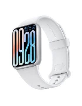 Xiaomi Smart Band 9 Pro με οθόνη AMOLED 1,74 ιντσών και αδιάβροχη προστασία 5ATM, με υποστήριξη μέτρησης οξυγόνου στο αίμα και καρδιακού ρυθμού (Ασημί)