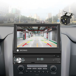 Οθόνη Αυτοκινήτου Android 1-DIN Αναδιπλούμενη (Flip-Out) 7" με Bluetooth, GPS Navigation & Κάμερα Οπισθοπορείας