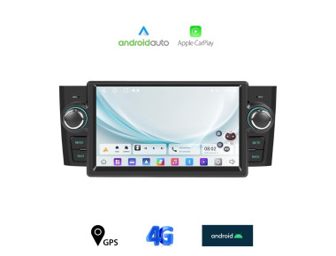 Οθόνη Multimedia για Fiat Punto  (2005–2009) Android / GPS 15,7 ίντσες 2G+64G Car Central Control 
