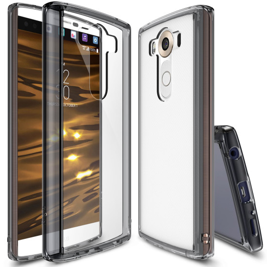 Rearth Ringke Σκληρή Θήκη Slim LG V10 - Smoke Black (55964)
