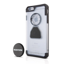Rokform Θήκη iPhone 6 Plus/6S Plus V3 Crystal Case με Μαγνητική Βάση Αυτοκινήτου - Crystal Clear (131-114-001)