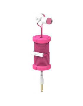 Philo Spool Ακουστικά Handsfree (PH005PK) - Pink