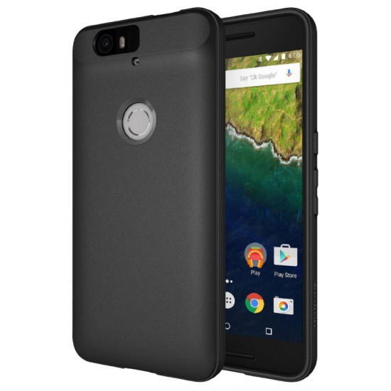 Diztronic Matte Θήκη Σιλικόνης Huawei Nexus 6P - Black (N6P-FM-BLK)