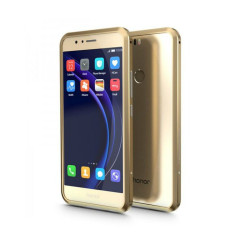 Luphie Θήκη - Bumper Αλουμινίου Honor 8 - Gold (9009)