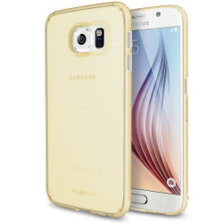 Ringke (Slim) Θήκη Samsung Galaxy S6 + Screen Protector - Frost Yellow (9062)