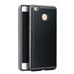 Ipaky Θήκη Hybrid Xiaomi Redmi 3S/3 Pro - Black/Grey (9320)