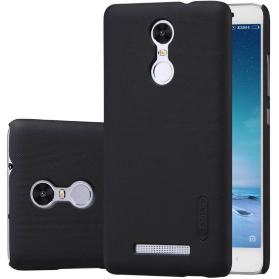 Nillkin Θήκη Super Frosted Xiaomi Redmi Note 3 (5.5") + Screen Protector - Black (10651)