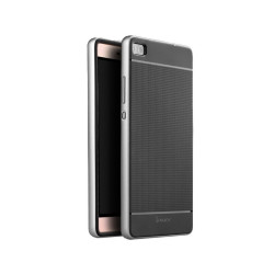 Ipaky Θήκη Premium Hybrid Huawei Ascend P8 - Black/Silver (11198)