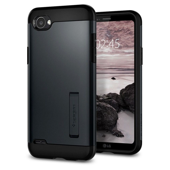 Spigen Θήκη Slim Armor LG Q6 - Metal Slate (A26CS22035)