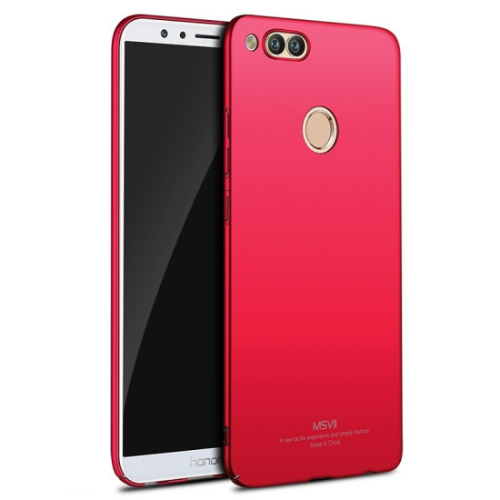 MSVII Super Slim Σκληρή Θήκη PC Honor 7X - Red (E3-11)