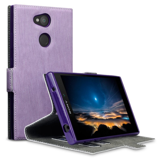 Terrapin Θήκη Πορτοφόλι Sony Xperia L2 - Purple (117-005-565)
