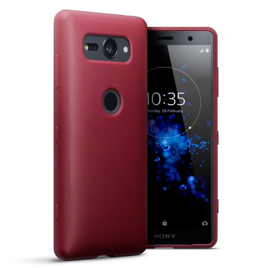 Terrapin Θήκη Σιλικόνης Sony Xperia XZ2 Compact - Red (118-005-467)