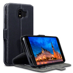 Terrapin Low Profile Thin Θήκη - Πορτοφόλι Samsung Galaxy J4 2018 - Black (117-002a-076)