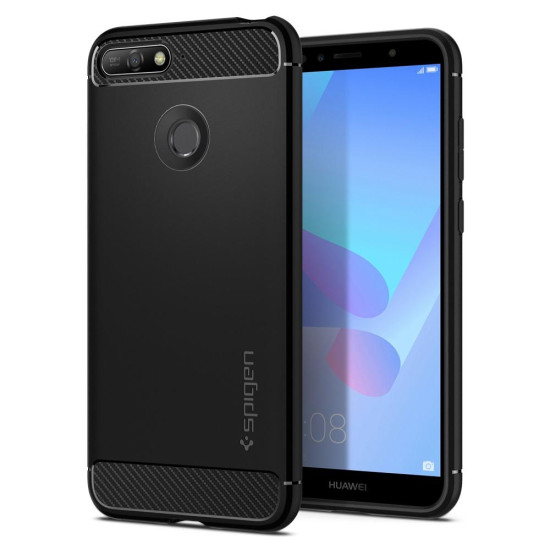 Spigen Θήκη Rugged Armor Huawei Y6 Prime 2018 - Black (L30CS24128)