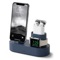 Elago Charging Hub για iPhone / Airpods / Apple Watch - Jean Indigo (EST-TRIO-JIN)
