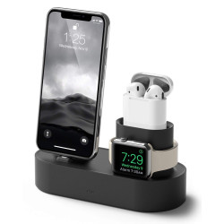 Elago Charging Hub για iPhone / Airpods / Apple Watch - Black (EST-TRIO-BK)