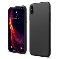Elago Θήκη Slim Fit iPhone XS Max - 0.4mm - Black (EIP18SM-6.5-BK)