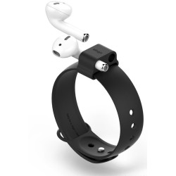 Elago Wrist Fit for AirPods - Θήκη Καρπού για AirPods 2nd Gen / 1st Gen και Apple Watch (42mm & 38mm) - Black (EAPWRIST-BK)