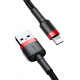 Baseus Καλώδιο Φόρτισης και Μεταφοράς Δεδομένων USB σε Lightning 200cm - Red / Black (CALKLF-C19)