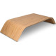Kalibri Universal Wooden Stand - Ξύλινη Βάση για Οθόνη PC / TV / Notebook / Laptop / iMac - Bamboo / Light Brown (39070.24)