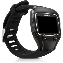 KW Λουράκι Σιλικόνης Garmin Forerunner 910XT - Black (43055.01)