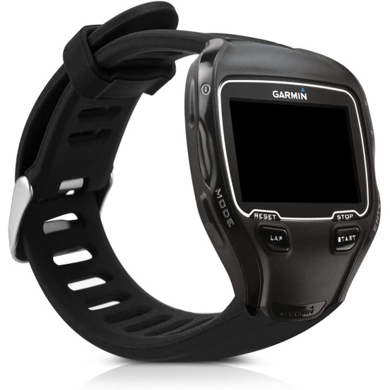 KW Λουράκι Σιλικόνης Garmin Forerunner 910XT - Black (43055.01)