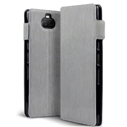 Terrapin Low Profile Θήκη - Πορτοφόλι Sony Xperia 10 Plus - Grey (117-005-654)