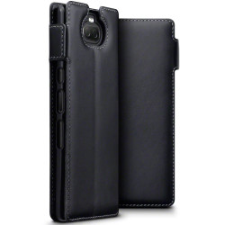 Terrapin Low Profile Δερμάτινη Θήκη - Πορτοφόλι Sony Xperia 10 - Black (117-005-644)
