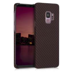 Kalibri Aramid Fiber Body - Σκληρή Θήκη Samsung Galaxy S9 - Dark Red / Black Matte (44989.20)