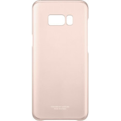 Samsung Official Ημιδιάφανη Σκληρή Θήκη Clear Cover Galaxy S8 Plus - Pink (EF-QG955CPEGWW)