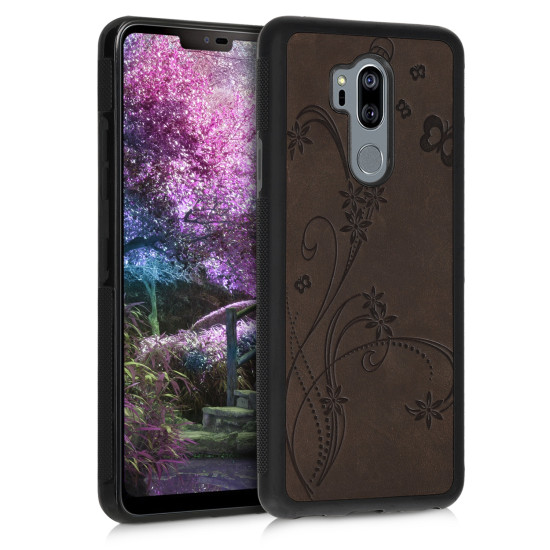 Kalibri Δερμάτινη Θήκη LG G7 ThinQ / Fit / One - Brown (46628.02)