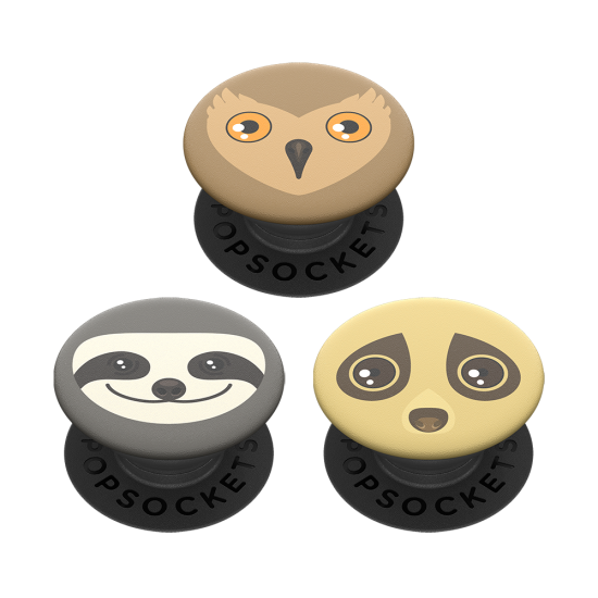 PopSocket Popminis Creature Comfort - Black - 3 Τεμάχια (800908)
