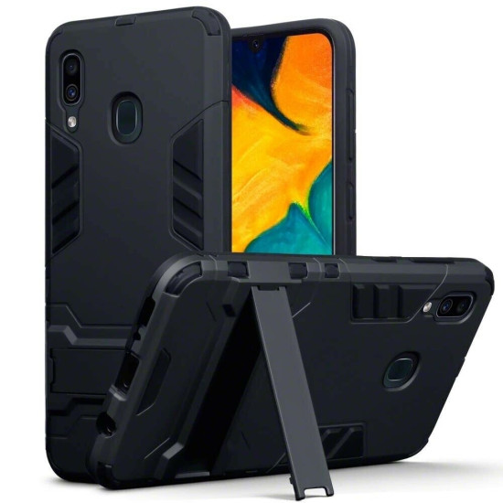 Terrapin Ανθεκτική Dual Layer Θήκη Samsung Galaxy A30 - Black (131-002-152)