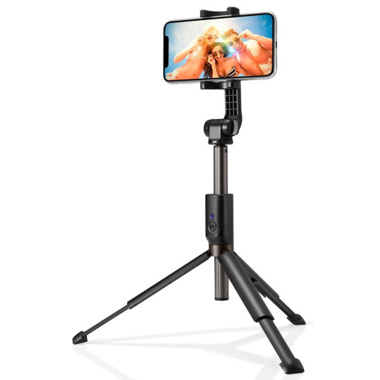 Spigen Ασύρματο Selfie Stick  & Τρίποδο S540W - Black (000SS24111)