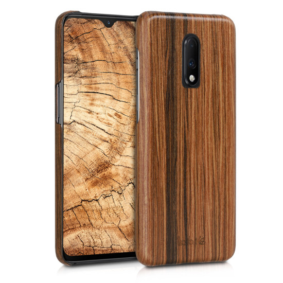 Kalibri Σκληρή Ξύλινη Θήκη OnePlus 7 (47041.05)