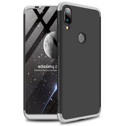 GKK Θήκη Hybrid Full Body 360° Xiaomi Mi Play - Silver / Black (49239)