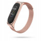Ανταλλακτικό Λουράκι Milaneseband Xiaomi Mi Band 4/3 - Rose Gold (50255) - OEM