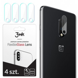 3MK Glass Camera Protector - Αντιχαρακτικό Προστατευτικό Γυαλί για Φακό Κάμερας Oneplus 7 - 4 τεμάχια (50599)