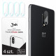 3MK Glass Camera Protector - Αντιχαρακτικό Προστατευτικό Γυαλί για Φακό Κάμερας Oneplus 7 - 4 τεμάχια (50599)
