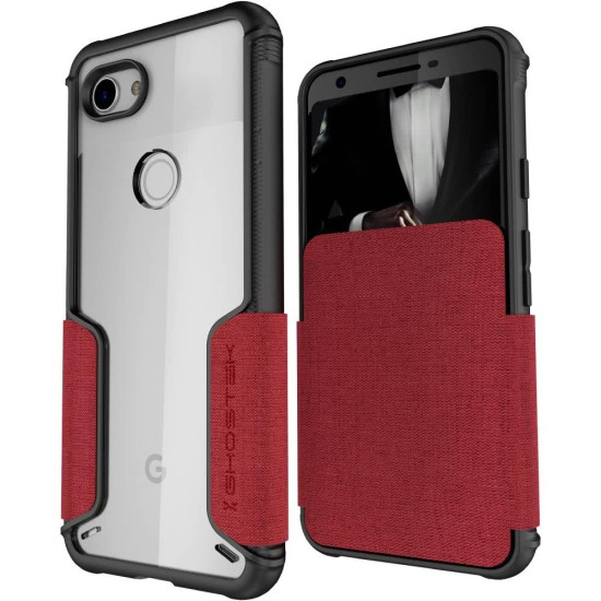 Ghostek Exec 3 - Θήκη Πορτοφόλι Google Pixel 3a - Red (GHOCAS2167)