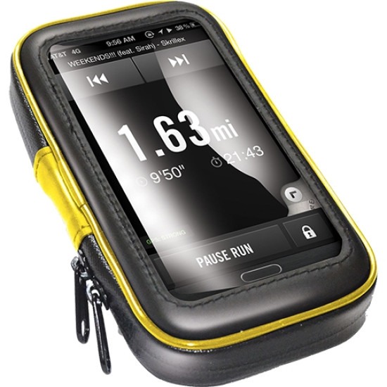 Celly Αδιάβροχη Θήκη Ποδηλάτου/Μηχανής έως 5.7'' (FLEXBIKEXXL)