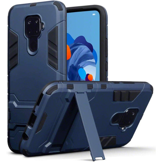 Terrapin Ανθεκτική Dual Layer Θήκη Huawei Mate 30 Lite - Blue (131-083-115)