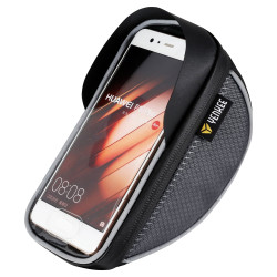 Yenkee Bike Handlebar Phone Holder With Case - Βάση Ποδηλάτου έως 5.1" με Θήκη για Μικρά Αξεσουάρ  - Black (YBMB0150)
