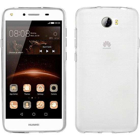 Celly Διάφανη Θήκη Σιλικόνης Huawei Y5 2017 - Clear (GELSKIN584)