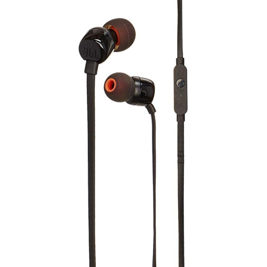 JBL Tune T110 Handsfree Ακουστικά - Black (JBLT110BLK)