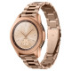 Spigen Modern Fit Μεταλλικό Λουράκι (20mm) Samsung Galaxy Watch FE / 7 / 6 / 5 / 5 Pro / Watch 4 / Classic 4 (47/46/45/44/43/42/40mm) - Rose Gold (600WB24982)