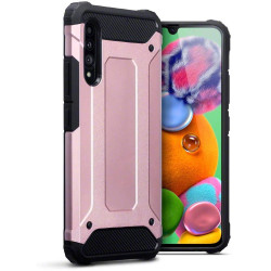 Terrapin Ανθεκτική Θήκη Double Layer Impact Samsung Galaxy A90 5G - Rose Gold (131-002-204)