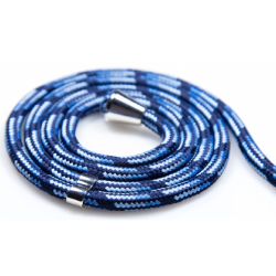 Vivid Necklace Hanging Rope - Λουράκι Λαιμού για Θήκες Κινητών - 2 Τεμάχια - Grey / Blue (VIROPEGRBL)