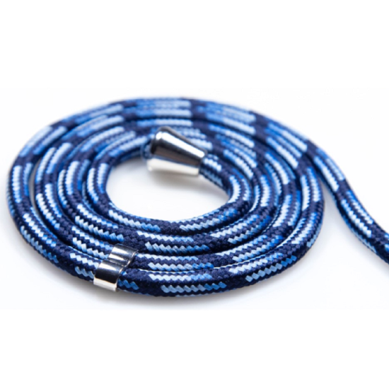Vivid Necklace Hanging Rope - Λουράκι Λαιμού για Θήκες Κινητών - 2 Τεμάχια - Grey / Blue (VIROPEGRBL)