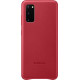Official Samsung Δερμάτινη Θήκη Samsung Galaxy S20 - Red (EF-VG980LREGEU)